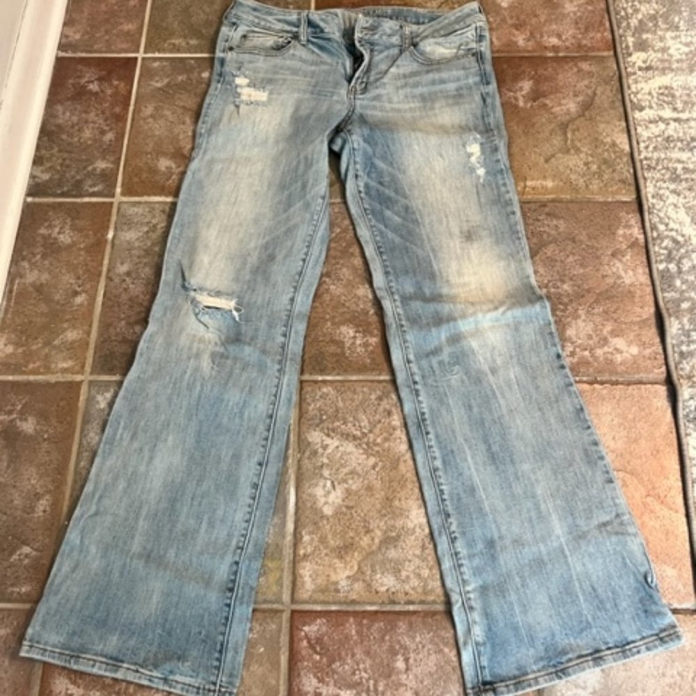 American Eagle Women's Boyfriend Jean 14 X-Tall